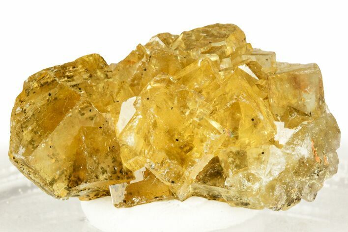 Gemmy Yellow Fluorite Cluster - Spain #327169